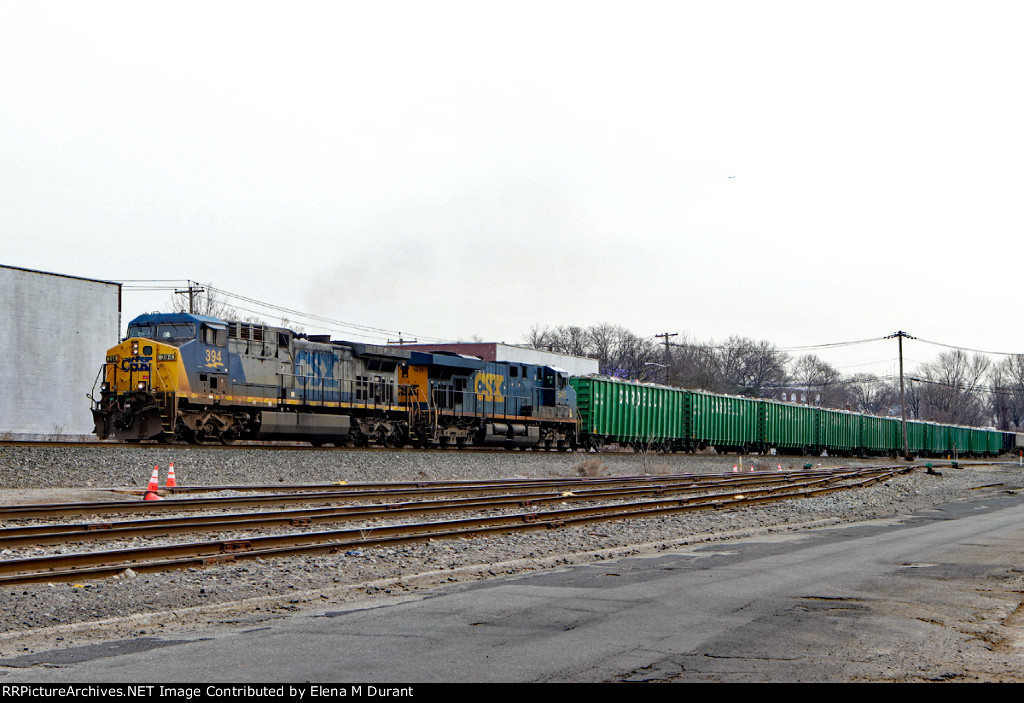 CSX 394 on Q-567